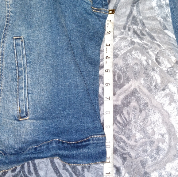 Torrid Denim Jacket- Medium Wash - Picture 10 of 16